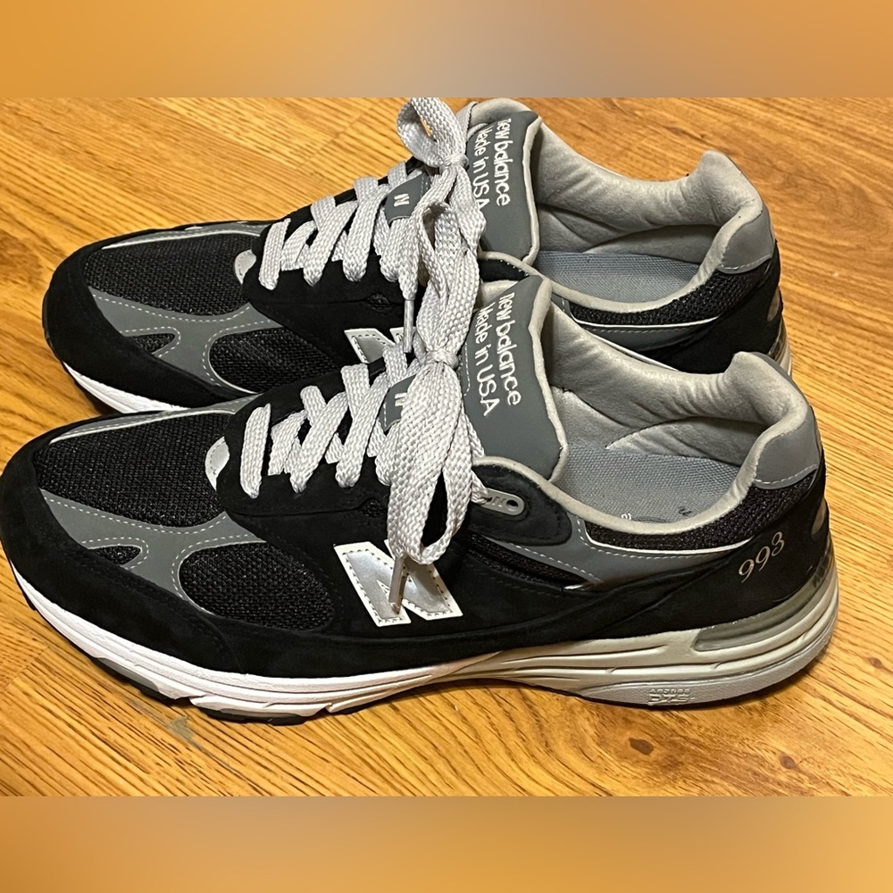 New Balance 993 Classic Black MR993BK Men's Size 11.5 2E Wide Width